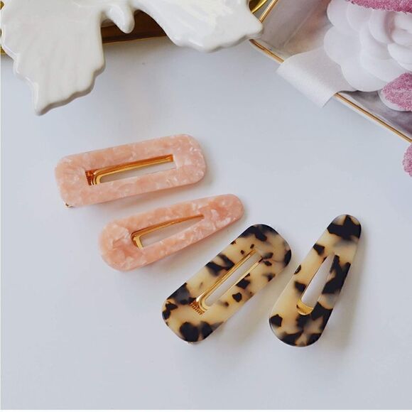4pc boho hair clips 